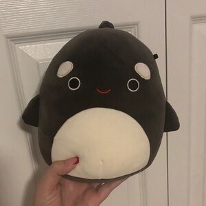 Squishmallows Black and Cream Stuffed Animal